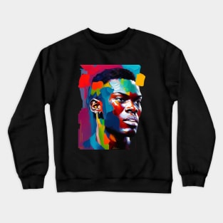 israel adesanya Crewneck Sweatshirt